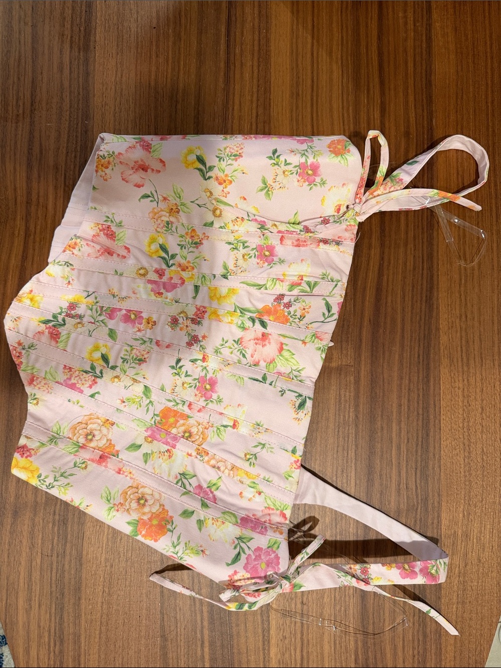 House of CB Pink Floral Corset